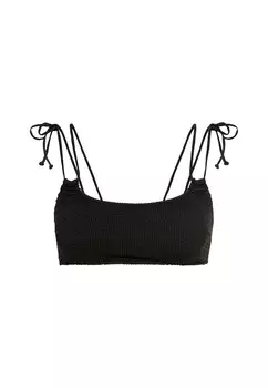 Топ бикини без косточек LSCN by LASCANA, черный