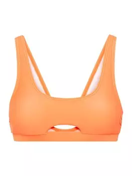 Топ бикини без косточек LSCN by LASCANA Gina, апельсин