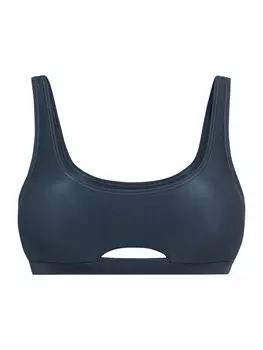 Топ бикини без косточек LSCN by LASCANA Gina, ночной синий