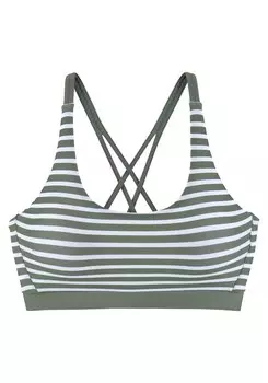 Топ бикини без косточек VENICE BEACH, оливковый