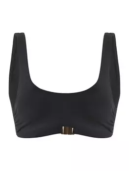 Топ бикини без косточек Wolford Scoop Neck Top, черный