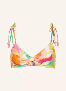 Топ бикини без косточек wonderland SEAFOLLY, цвет GELB/FUCHSIA/ORANGE