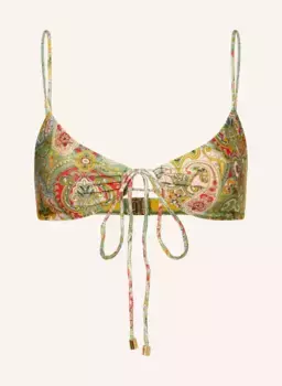 Топ бикини без косточек zenna Janthee Berlin, зеленый