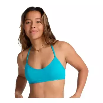 Топ бикини Billabong Sol Searcher Lace Up, синий