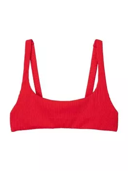 Топ бикини-бралетт Bershka, красный