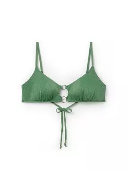 Топ бикини-бралетт CALZEDONIA, зеленый