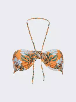Топ бикини Bronce Halter Agua by Agua Bendita, оранжевый
