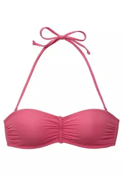 Топ бикини Buffalo HAPPY, темно-розовый