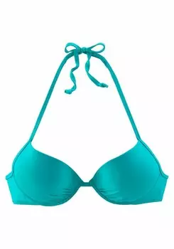 Топ бикини BUFFALO Regular Bikini Top, бирюзовый