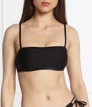 Топ-бикини Calvin Klein Swimwear, черный