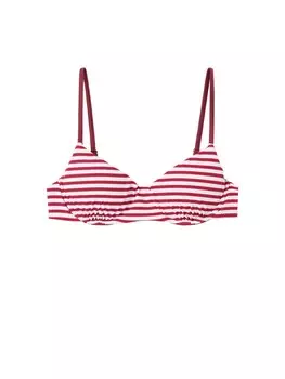 Топ бикини Calzedonia, бордовый