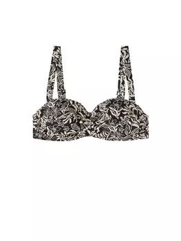 Топ бикини Calzedonia, черный