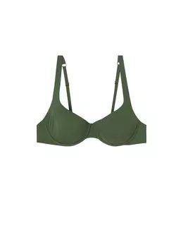 Топ бикини Calzedonia INDONESIA, зеленый