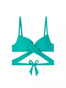 Топ бикини Calzedonia INDONESIA, зеленый