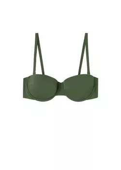Топ бикини Calzedonia INDONESIA, зеленый