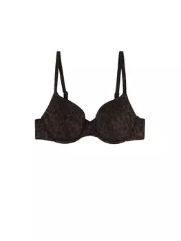 Топ бикини Calzedonia, коричневый