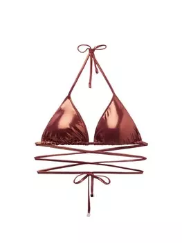 Топ бикини CALZEDONIA Triangle Bikini Top, цвет Auburn