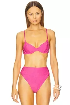 Топ бикини Camilla Beach Riot, strawberry stand terry