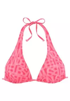 Топ бикини Elbsand, розовый/светло-розовый