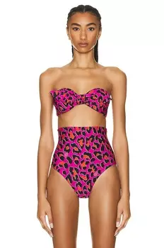 Топ бикини Emilio Pucci Bow Knot, цвет Fuxia