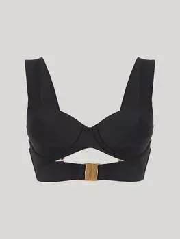 Топ бикини Essentials Demi Wolford, черный