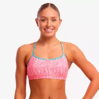 Топ бикини Funkita Crop, розовый