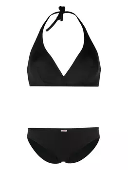 Топ бикини Gang с вырезом халтер ERES, черный