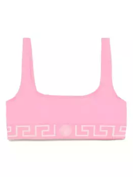 Топ бикини Greca VERSACE, розовый