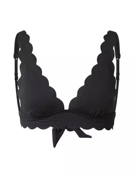 Топ бикини Hunkemller SCALLOP, черный