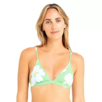 Топ бикини Hurley Harmony Bralette, зеленый