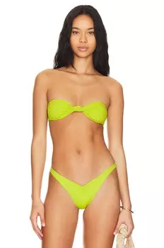 Топ бикини Indah Sunny, лаймовый