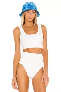 Топ бикини It's Now Cool Contour Crop, белый