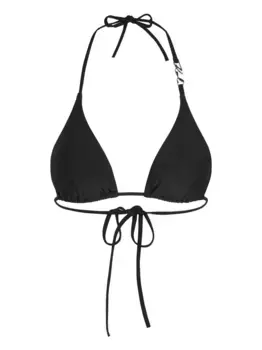 Топ бикини K/Essential KARL LAGERFELD, черный
