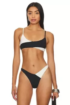 Топ бикини L*SPACE High Tide, цвет Cream & Black