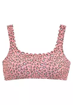 Топ бикини LASCANA Bralette Bikini Top, цвет Salmon
