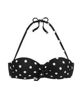 Топ бикини Lascana, черный