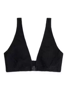 Топ бикини LOVJOI Triangle Bikini Top Lobelia, черный