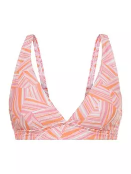 Топ бикини Lscn By Lascana LISA, розовый/темно-розовый