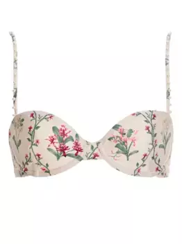 Топ бикини Magdalena Orquidea AGUA BY AGUA BENDITA, белый