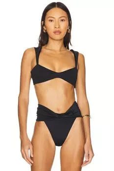 Топ бикини Malory Agua Bendita, black