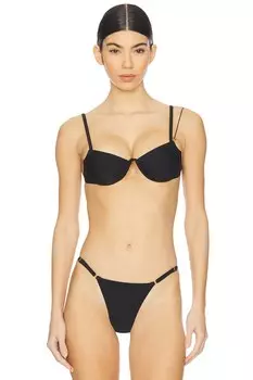 Топ бикини Milana Bananhot, black