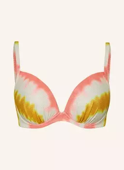 Топ бикини на косточках, летняя муза, с блестящей пряжей Watercult, желтый