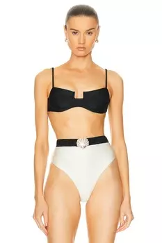 Топ бикини на косточках PatBO, черный