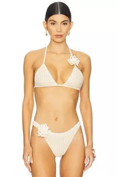 Топ бикини Nash Devon Windsor, oat milk