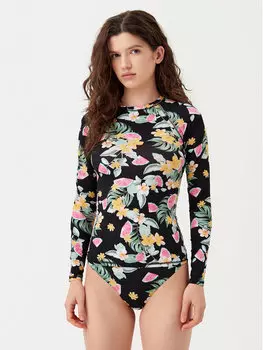 Топ бикини Oohla Print Banana Moon, черный