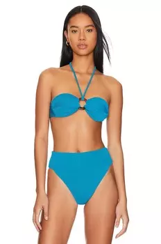 Топ бикини Ostra Brasil Arrow Half Cup, цвет Blue Old
