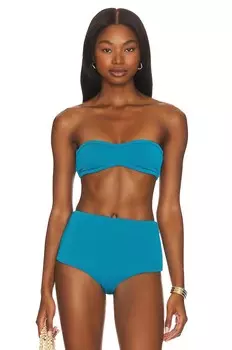 Топ бикини Ostra Brasil Strapless, цвет Blue Old