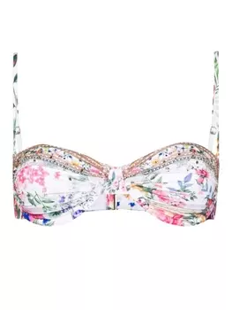 Топ бикини Plumes And Parterres Camilla, белый