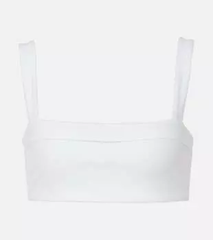 Топ бикини побережья Jade Swim, белый