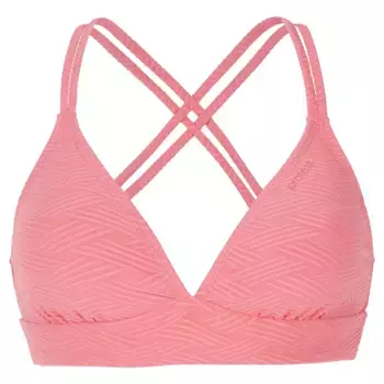 Топ бикини Protest Supera 25 Triangle, розовый